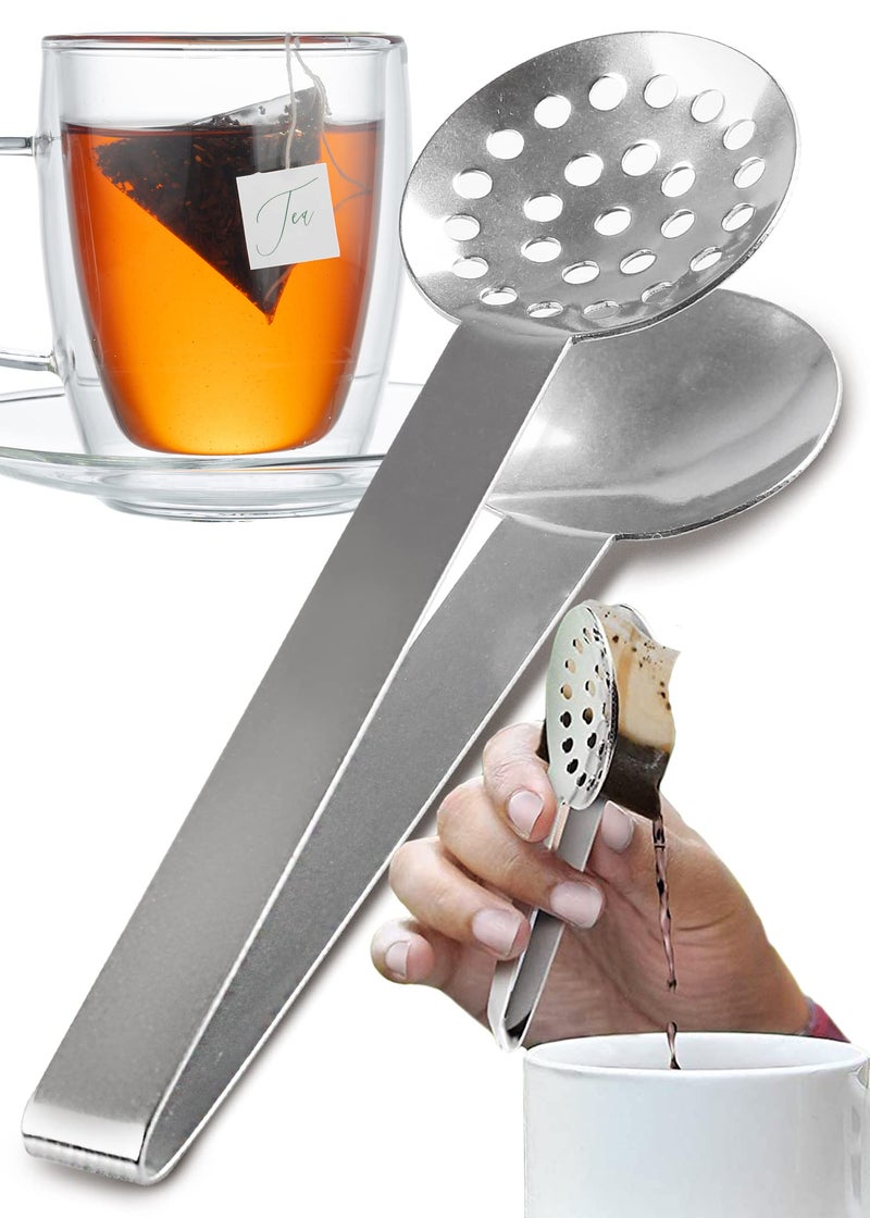 Orblue Stainless Steel Tea-long-handled-strainers 1-Pack - Image 1